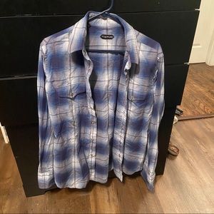 Tom Ford Plaid Button Down